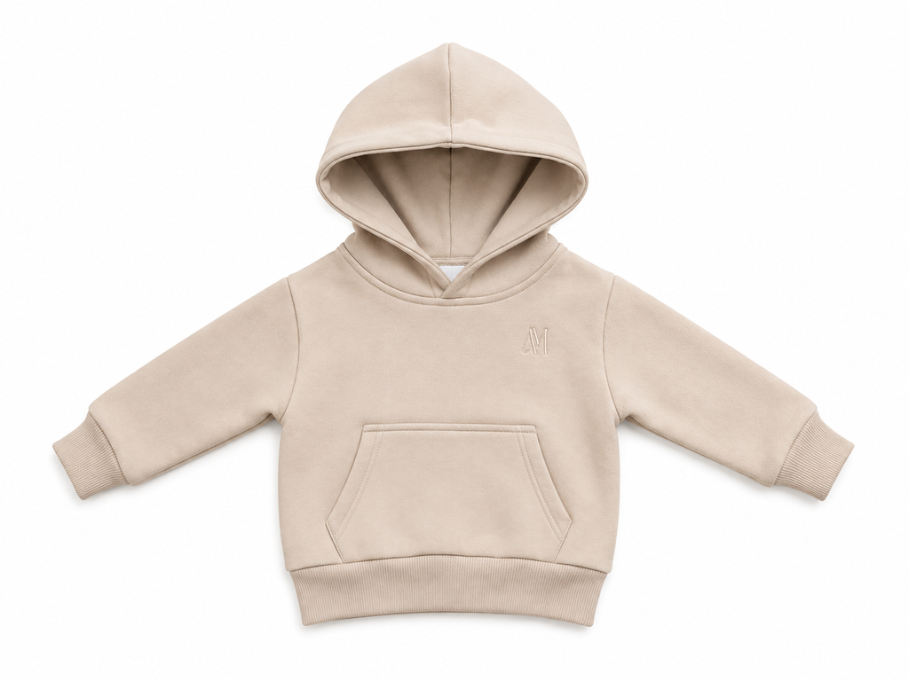 Kids Hoodie - Latte