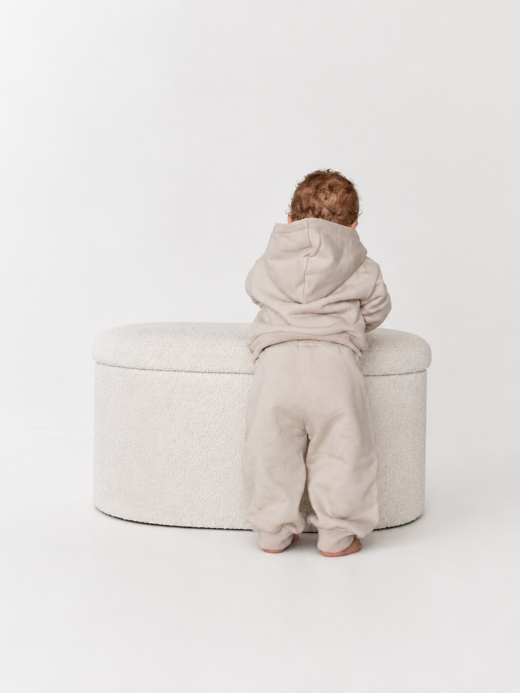 Baby Hoodie - Latte